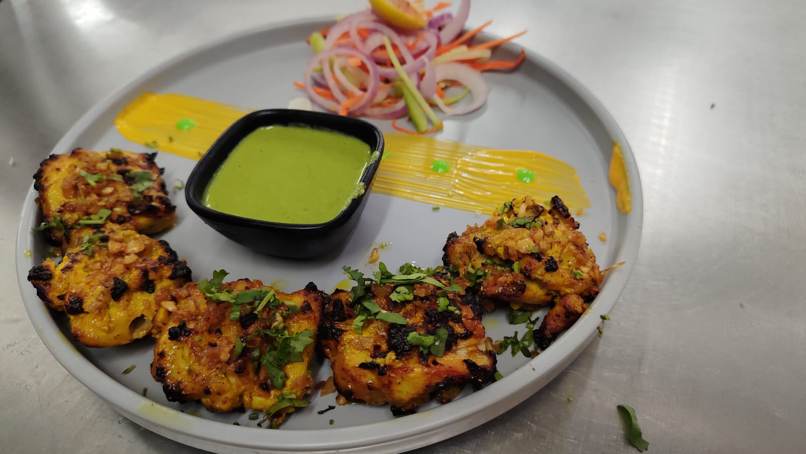 Chicken Lahsooni Kebab